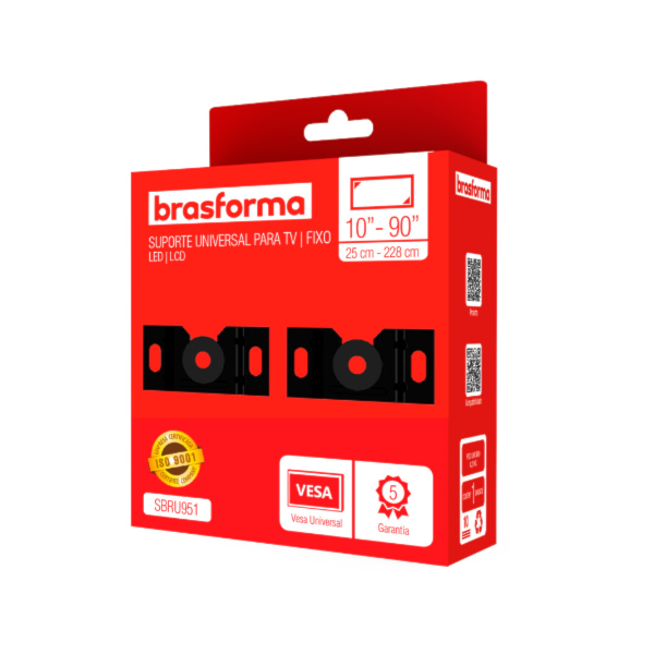Suporte de TV Universal LED LCD Brasforma para TV de 10 A 90Polegadas com ate 40KG SBRU951-6262bca6-e108-40c0-9f12-1247131640ac