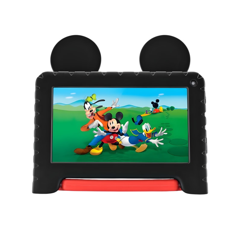 Tablet Infantil Multilaser Mickey M8 NB438 64GB, 6GB RAM, Capa Protetora