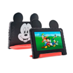 Tablet Mickey com Controle Parental 4GB RAM + 64GB , 7 pol + Case, Wi-fi , Android 13, Quad Core Multi - NB413