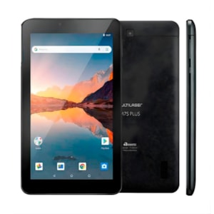 Tablet Multilaser M7S Plus Quad Core 1 GB de Ram Memória 32 GB Tela 7 Polegadas Preto – NB312