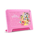 Tablet Princesas com Controle Parental 4GB RAM + 64GB, Tela 7 pol, Case, Wi-fi, Android 13, Quad Core Multi - NB418