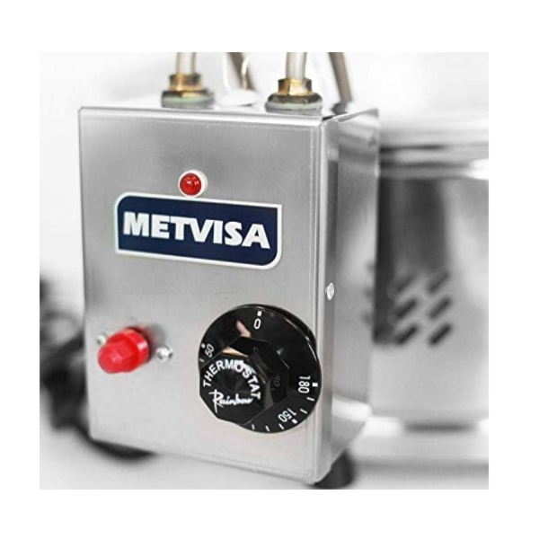 Tacho de Fritura Industria Eletrico Metvisa 6L 1 Cuba 127V Inox-1b5b1895-ae69-4d14-8a6f-606db7b05b0b