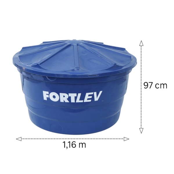 Tanque de Agua Fortlev 1000 Litros-45d052e4-243d-4f5a-b0c8-9623cbb3a277