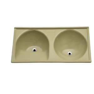 Tanque Decoralita Marmofibra Duplo 102X50 Marrom Imperial TM102MI