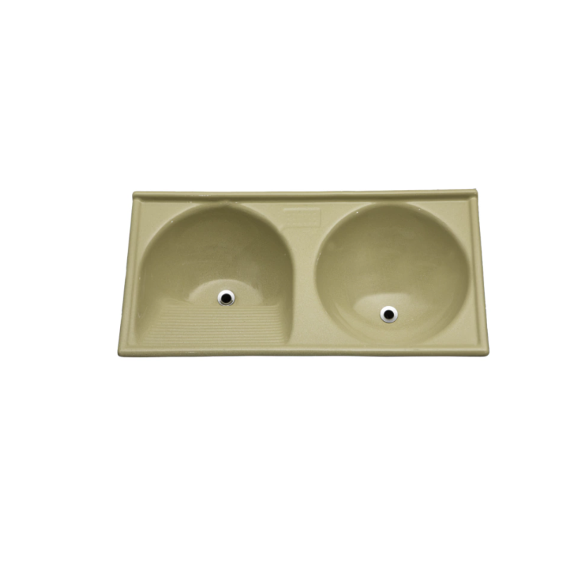 Tanque Decoralita Marmofibra Duplo 102X50 Marrom Imperial TM102MI