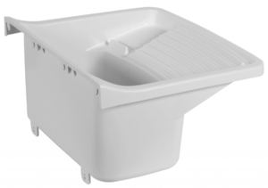 Tanque Plastico Astra para Lavar Roupa 22L 47X43X27 Branco