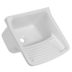 Tanque Plastico Astra para Lavar Roupa 22L 47X43X27 Branco