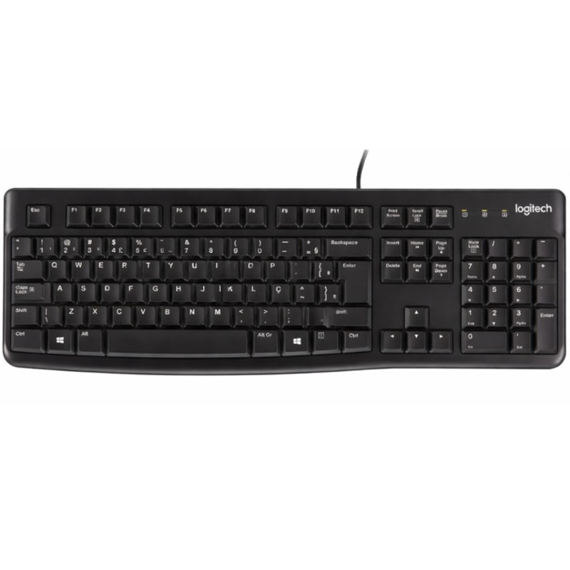 Teclado com Fio Logitech Keyboard K120-150d2587-c458-4b45-9e08-c0a1db4580bb