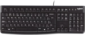 Teclado com Fio Logitech Keyboard K120