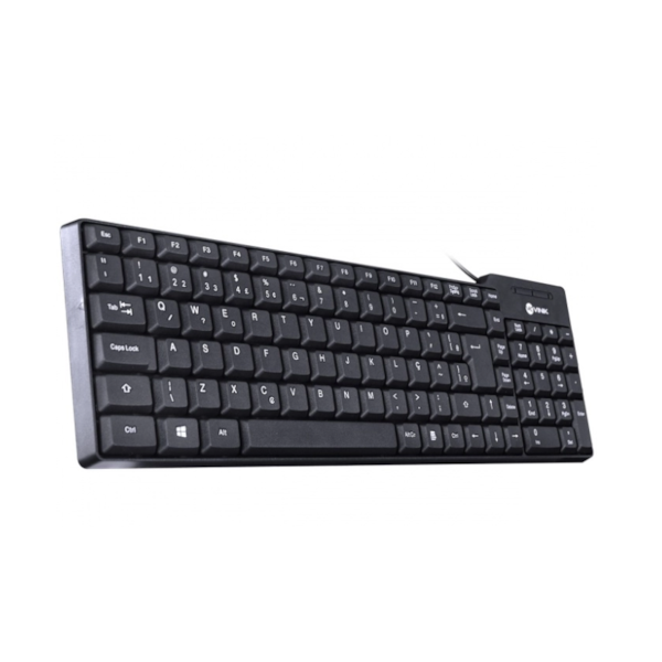 Teclado Compacto USB Dynamic ABNT2 1.8M 28432 Preto-57dd96d2-863b-4804-9889-d8cdf103a537