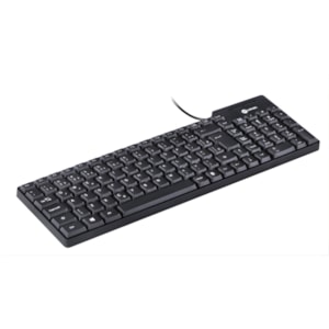 Teclado Compacto USB Dynamic ABNT2 1.8M Preto
