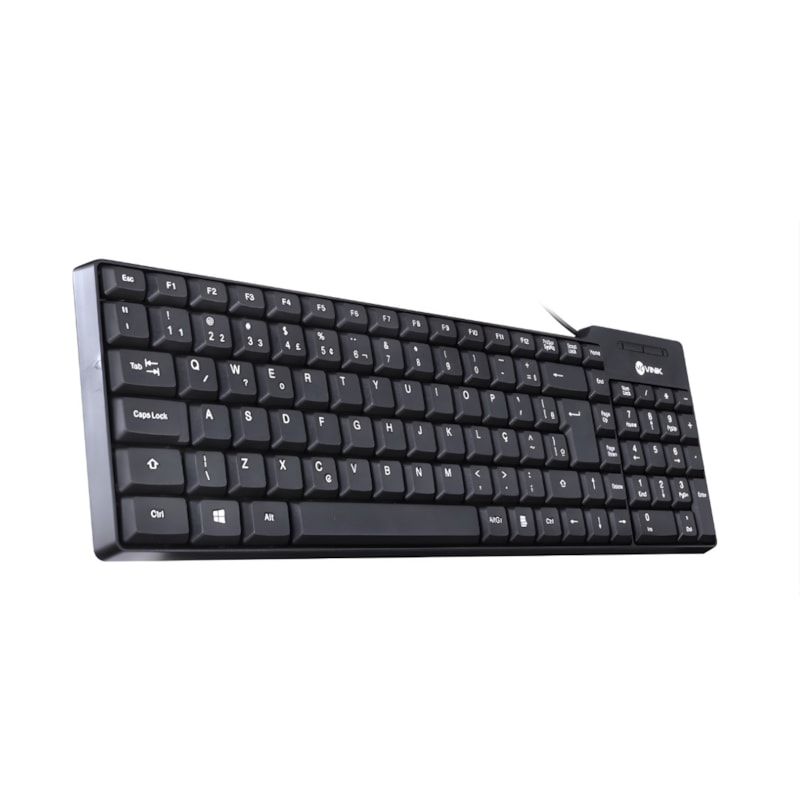 Teclado Compacto USB Dynamic ABNT2 1.8M Preto-618b123b-0d8e-4e46-bff2-88acc9f88241