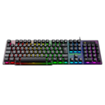 Teclado Gamer Viper Pro Semi Mecanico RGB Naja Bivolt Preto 