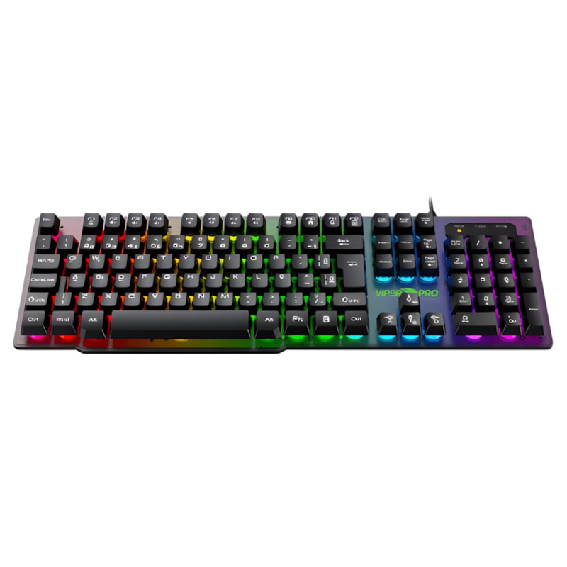Teclado Gamer Viper Pro Semi Mecanico RGB Naja Bivolt Preto-4bddb9ed-2105-43b1-81f5-81d92098a72e