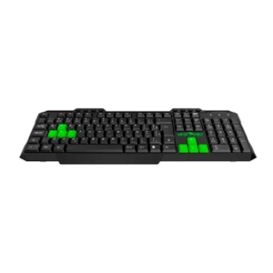 Teclado Gamer Viper Pro Standard Python Bivolt Preto/Verde 