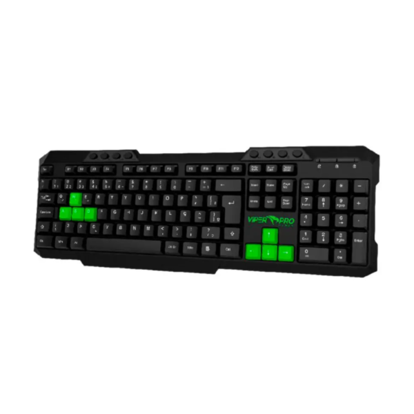 Teclado Gamer Viper Pro Standard Python Bivolt Preto/Verde-72c0a584-2140-482f-a8ef-7ed5599223fc