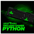 Teclado Gamer Viper Pro Standard Python Bivolt Preto/Verde-adcfb3a9-1aa7-4c62-9c02-b49022c99714