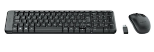 Teclado+Mouse Logitech Sem Fio Wireless MK220