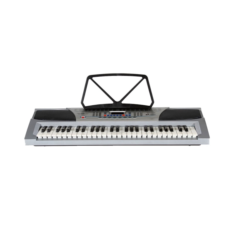 Teclado Musical WALDMAN KeyPro de 54 teclas, 100 sons, 100 ritmos, Função Estudo, microfone e Fonte Bivolt mod. KEP-54-6951e597-1dfd-4ece-a735-c2d8a6c2ab1b