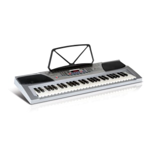 Teclado Musical WALDMAN KeyPro de 54 teclas, 100 sons, 100 ritmos, Função Estudo, microfone e Fonte Bivolt mod. KEP-54