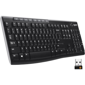 Teclado sem Fio Logitech Wireless KBD K720 