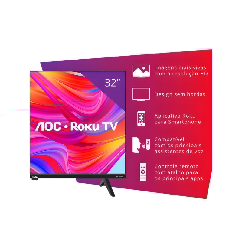 Televisor AOC-Philps Smart Led 32