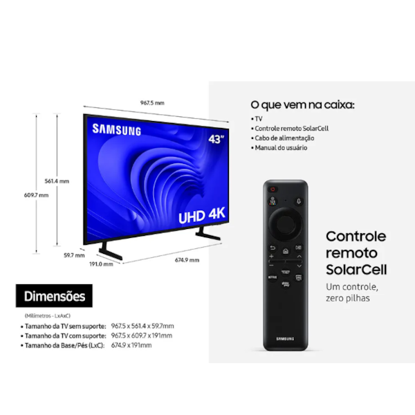 Televisor Samsung Smart 43