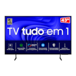Televisor Samsung Smart 43" UHD 4K Crystal, Gaming HUB, AI Energy Mode, Alexa Built In UN43DU7700 