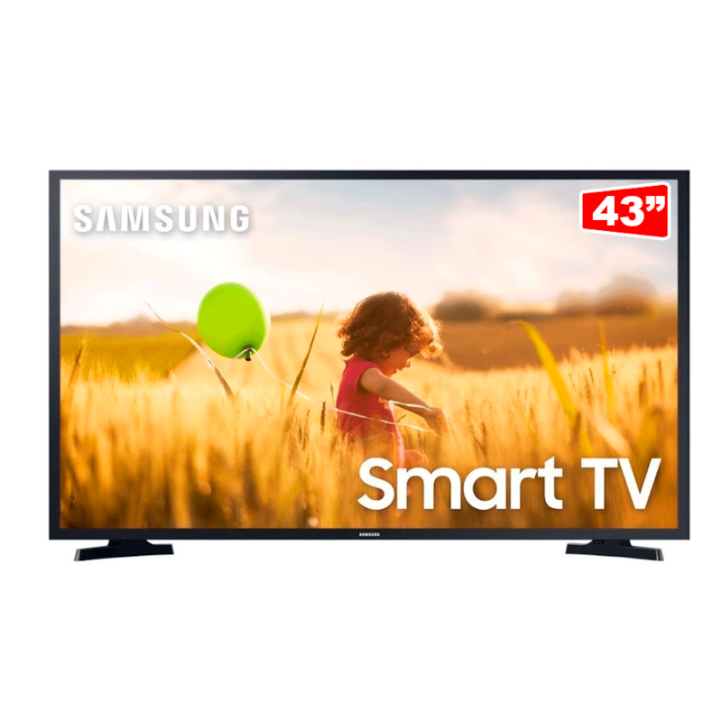 Televisor Samsung Smart Led 43" Full HD com HDR Tizen DolbyDigital Plus UN43T5300AGXZD