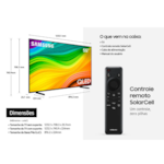 Televisor Samsung Smart Qled 55" Painel 60HZ Processador Quantum Lite 4K Design Airslim N55Q60DAGXZD 