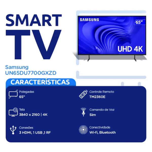 Televisor Samsung Smart UHD 65