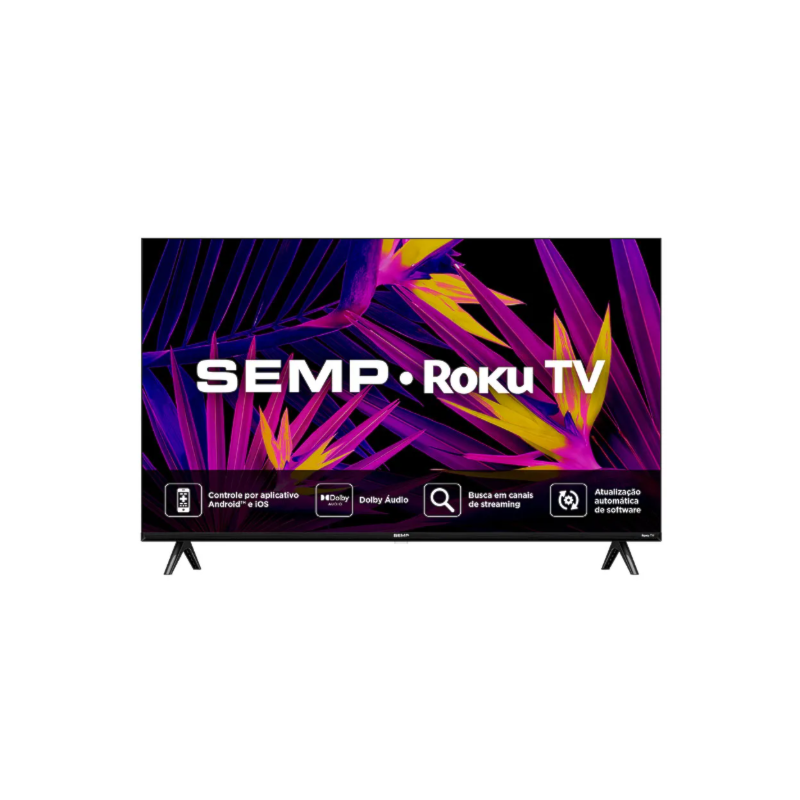 Televisor Semp Smart Led 43 Full HD Roku Tv 43R6610