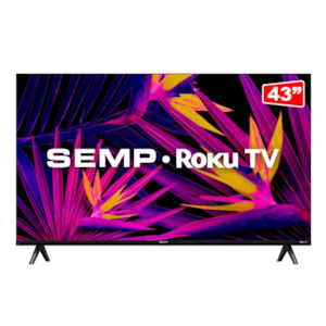 Televisor Semp Smart Led 43 Full HD Roku Tv 43R6610