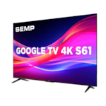 Televisor Semp Smart Led 55" 4K UHD Google TV 55S61