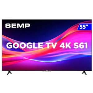 Televisor Semp Smart Led 55" 4K UHD Google TV 55S61