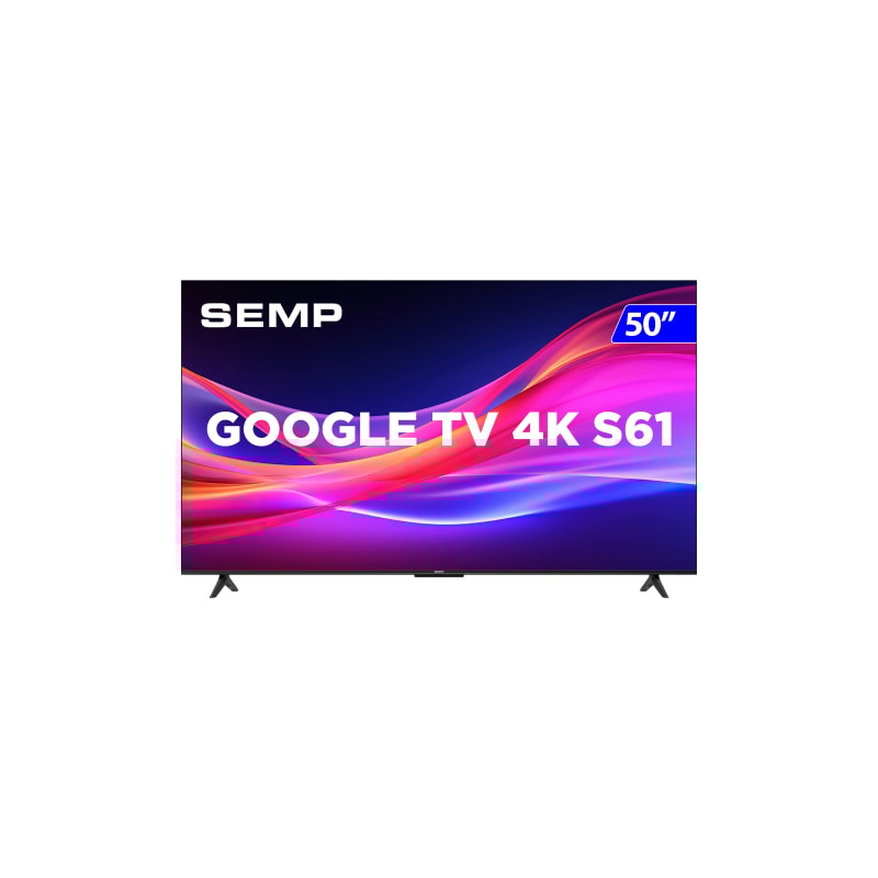 Televisor Smart Semp 50 Led 4K Google Tv 50S61