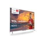 Televisor Smart TV TCL LED 65 Polegadas 4K Wi-Fi Google TV Comando de Voz 65P735