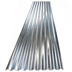 Telha de Aluminio 2,44x0,66x0,20 Comum.