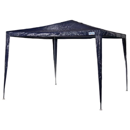 Tenda Gazebo Ráfia 3x3m Azul - Mor - 003538