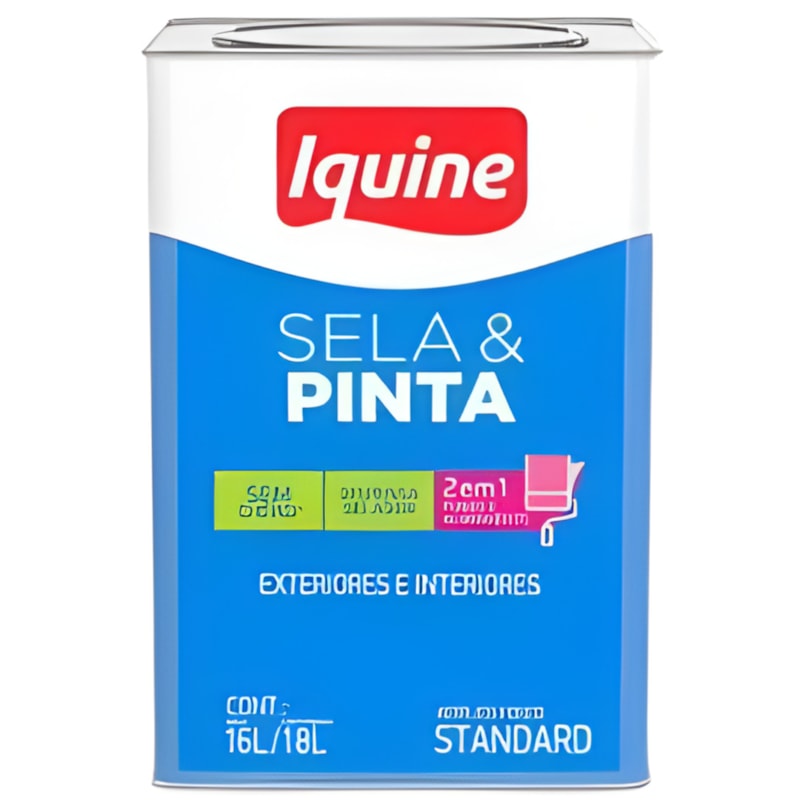 Tinta Acrílica Iquine Sela & Pinta 16L Baía do Sueste