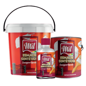 Tinta Esmalte Sintetico Tintas Mil LT 3,0L Azul Del Rey 4672