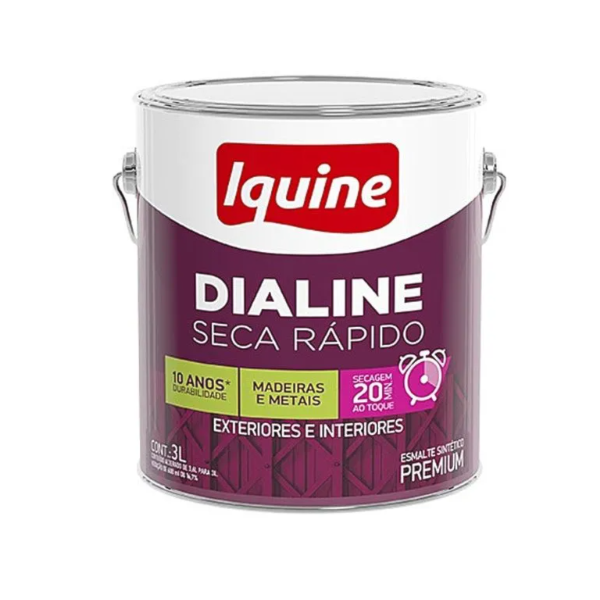 Tinta Iquine Dialine Seca Rapido 3,0L Preto-a3cd72da-c3f7-408b-881b-dd9d71748383