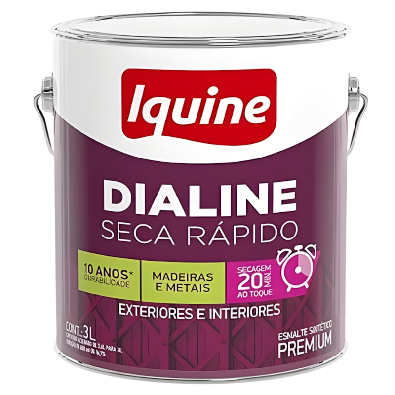 Tinta Iquine Dialine Seca Rapido 3,0L Verde Folha-b6860c74-fabb-471a-8d1f-dc7f1701476f
