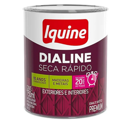 Tinta Iquine Dialine Seca Rapido 750ML Azul Franca