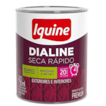 Tinta Iquine Dialine Seca Rapido 750ML Branco Neve