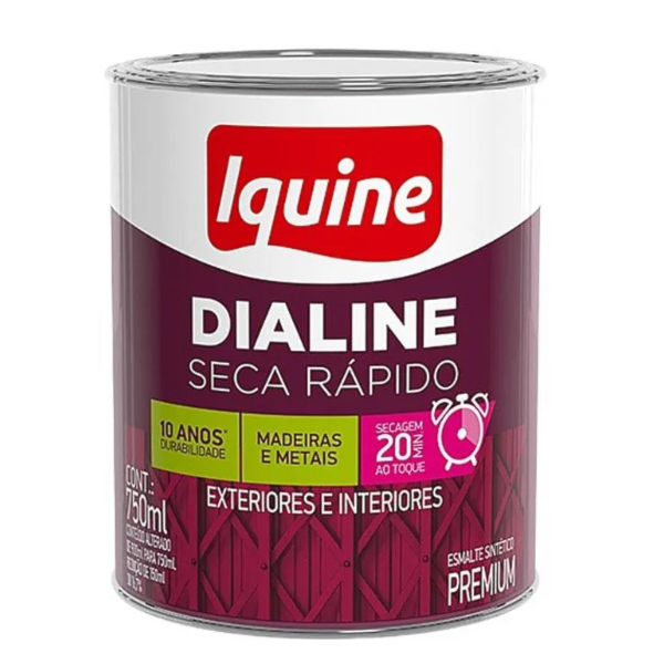 Tinta Iquine Dialine Seca Rapido 750ML Branco Neve-e9236928-0b17-4e46-b8e1-5555a9baf276