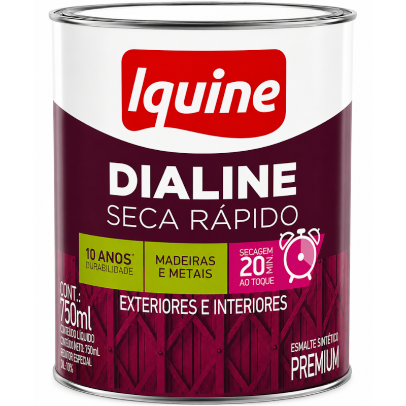 Tinta Iquine Dialine Seca Rapido 750ML Perola-a1954850-4829-4881-99da-6f54dbfdf88f