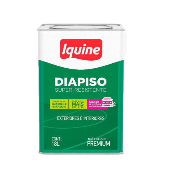 Tinta Iquine Diapiso Super Resistente 18L Cinza Medio-9baad9b5-10ce-4469-920b-e68c9c82e79b