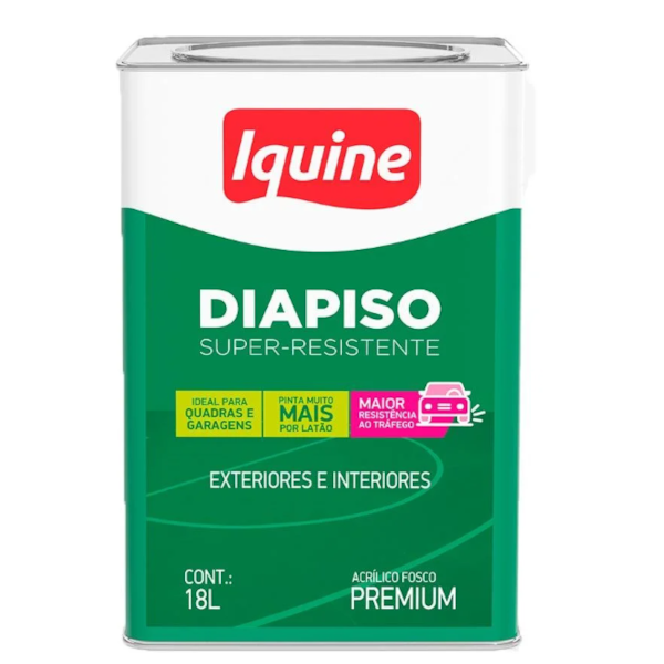 Tinta Iquine Diapiso Super Resistente 18L Verde Folha-15367569-7637-4de6-b6d7-815a88e27476