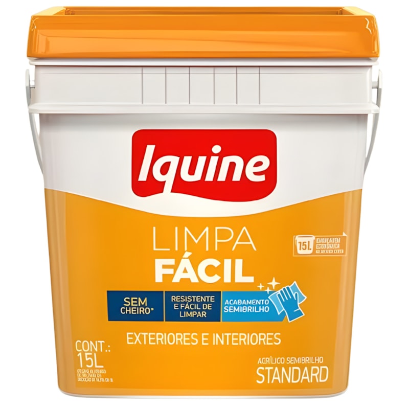 Tinta Iquine Limpa Facil 15L Palha Retangular-e8d90720-2579-42f9-abba-8d084edd37e0